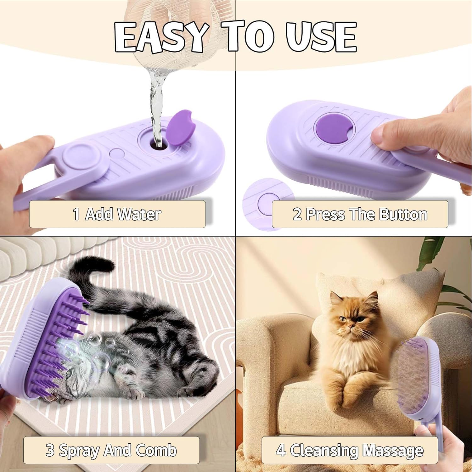 Pet Spray Brush