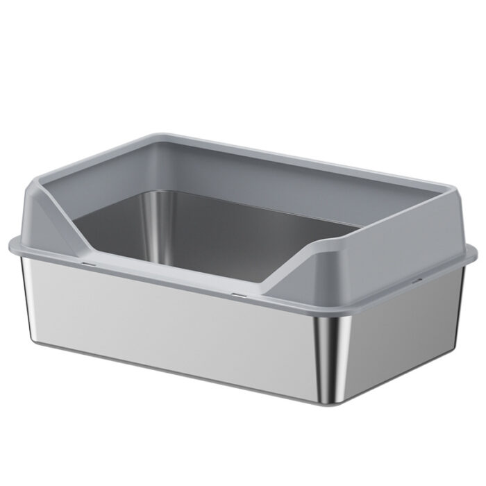 Stainless Steel Cat Litter Box