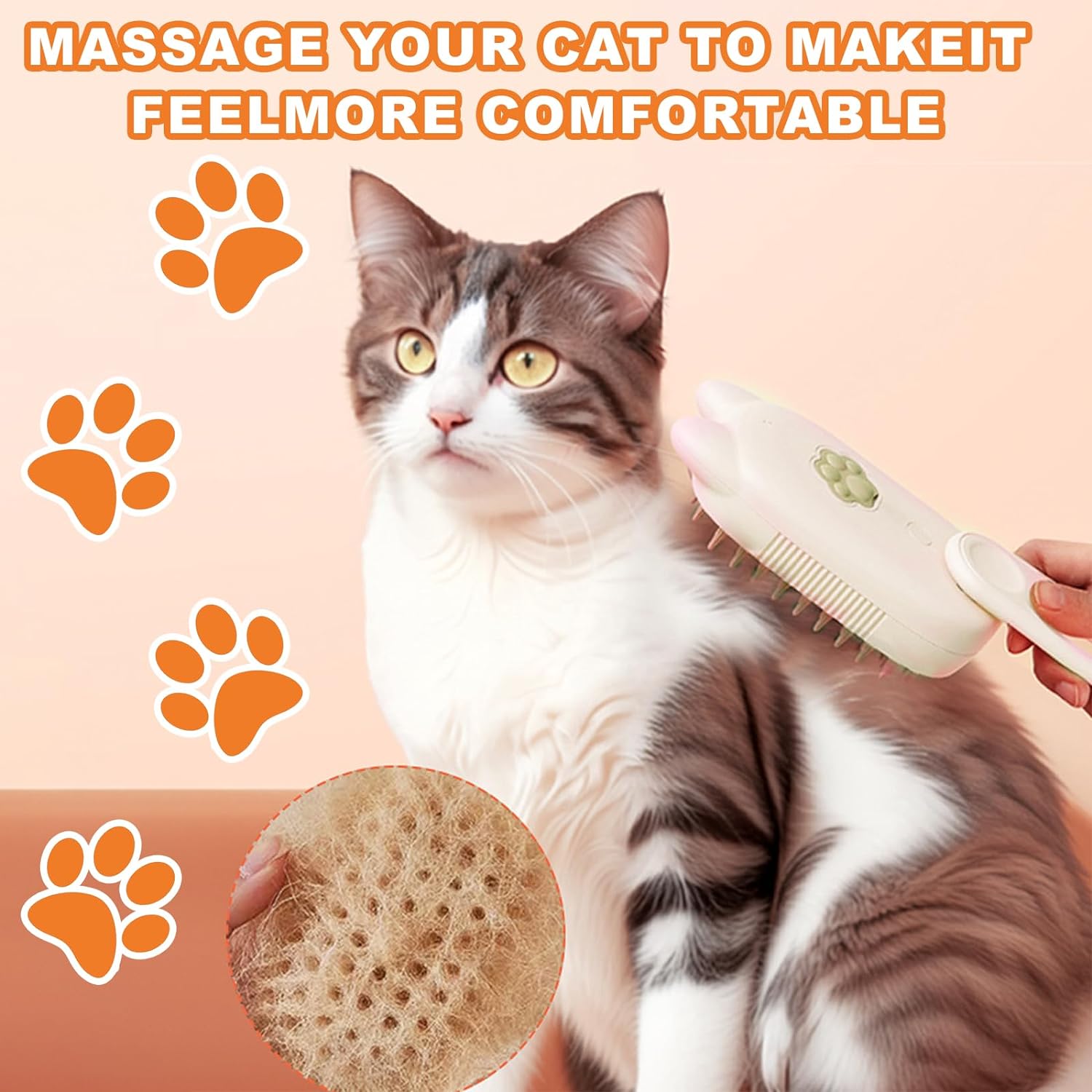 Pet Steam Brush